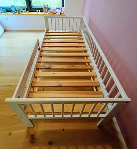Детская кровать с матрасом - Ikea Gulliver - 70x160 cm (8 фото из 8)