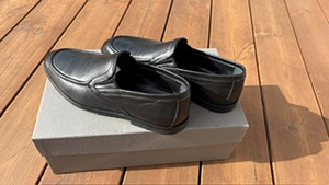 Meeste nahast loaferid Baldinini, mustad (3 foto / 3)
