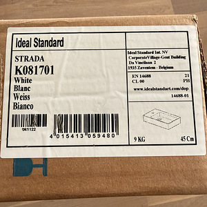 Комплект раковины и смесителя Ideal Standard (2 фото из 7)