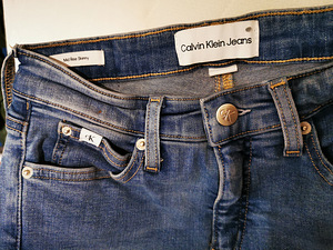Calvin Klein mid rise skinny teksad, suurus W26 L33 (7 foto / 8)