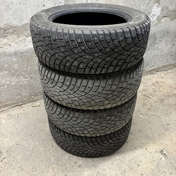 4 шт. шипованные шины 205/55 R16