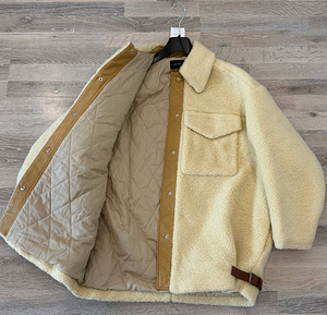 Новая куртка teddy fur Isabel Marant (S/M), оригинал (3 фото из 6)