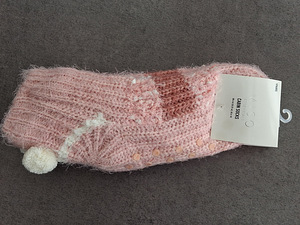 Uued Miso soojad, libisemiskindlad suss-sokid, suurus: 37-42 (1 foto / 6)