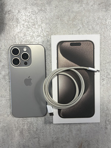 Apple iPhone 15 PRO 128GB, Titan (3 foto / 3)