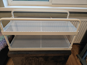 Metallist IKEA mackapär riiulid 2tk (2 foto / 2)