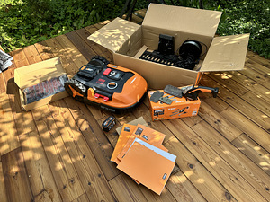 Worx robotniiduk 1000m2 (2 foto / 5)