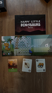Lauamang . Board game Happy little dinosaurs (1 foto / 2)