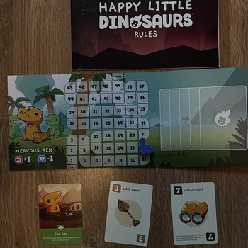 Настольная игра Happy little dinosaurs