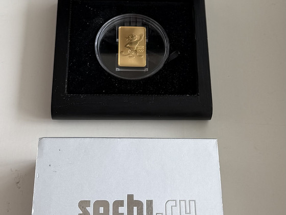 Сочи Леопард (2014) 15,55 gr gold 999