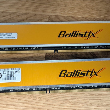 Crucial Ballistix DDR2 4GB (2x2GB) 800MHz CL4 lauaarvutile