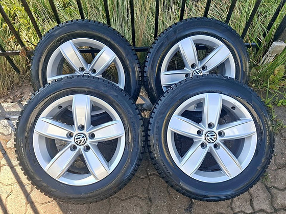 VW Originaal 16 5x112 Veljed ja Korralikud Talverehvid