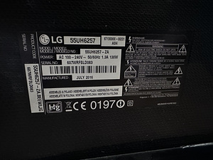 LG 55” 4K UHD Smart TV/ Телевизор/ Телик/ Телевизор (7 фото из 7)