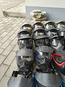 Paintballi rendimaskid SUUR KOGUS (6 foto / 9)