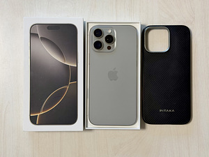 Apple iPhone 16 Pro Max Natural Ti 256GB nagu uus! (1 foto / 8)