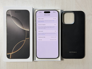 Apple iPhone 16 Pro Max Natural Ti 256GB nagu uus! (7 foto / 8)