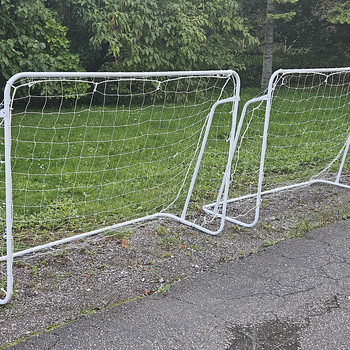 2x Jalgpallivärav võrguga / 2 jalgpalliväravat