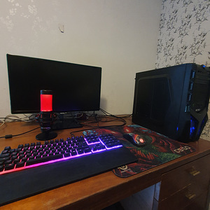 Täielik gaming setup – arvuti, monitor, HyperX + SteelSeries (2 foto / 3)