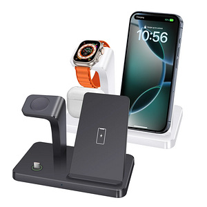 3in1 Fast Wireless Charger Station Dock 15W Samsung-Apple (5 foto / 10)