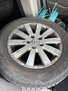 VW Passat veljed 5x112 + talve rehvid (2 foto / 6)