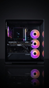 Мощный игровой компьютер – Ryzen 7 9700X + RTX 5070 Ti 16GB + 32 (2 фото из 2)