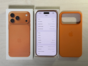 Apple iPhone 17 Pro Max 256GB Orange nagu uus. Garantii (7 foto / 10)