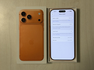 Apple iPhone 17 Pro Max 256GB Orange. Гарантия 06.2028 (8 фото из 9)