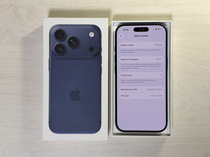Apple iPhone 17 Pro 256GB Blue nagu uus! Aku 100% CC 8 (8 foto / 9)