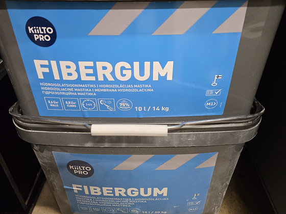 Kiilto fibergum 10L, 15L