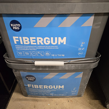 Kiilto fibergum hüdro mastiks 10L, 15L