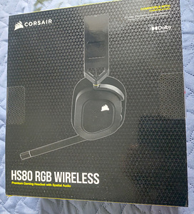Наушники Corsair HS80 RGB WITELESS игровые, торг (4 фото из 5)