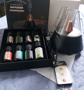 Увлажнитель воздуха с аромамаслами diffuser essential oil (4 фото из 5)