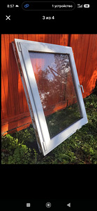 PVC aken 950×1200 2tk/ Пластиковое окно 950×1200 2 шт (3 фото из 10)