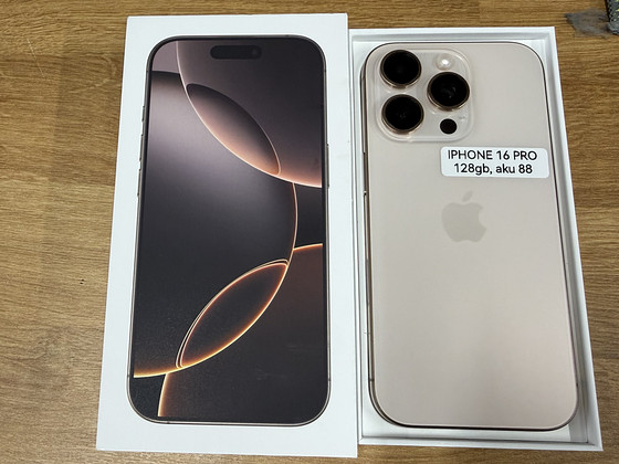 Apple iPhone 16 Pro 128Gb Desert Titanium как новый