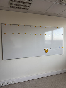 Valge magnettahvel 250 x 120 cm (1 foto / 1)