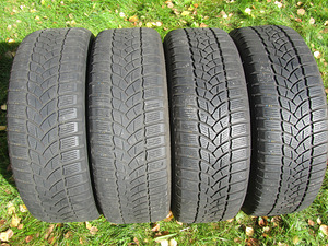 Диски Opel R16 5x115, зимние шины 6 мм DOT19, колпаки (9 фото из 10)