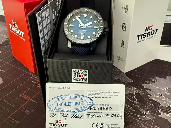 Tissot Seastar 2000 Powermatic 80 46 мм