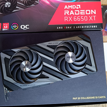 Asus ROG Strix Radeon RX 6650 XT OC 8GB