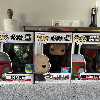 Funko Pop Star Wars Boba Fett (3 шт.)