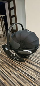 Cybex Cloud T i-Size 45-87cm автолюлька, Plus Sepia Black (2 фото из 4)