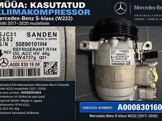 R744 Kliimakompressor