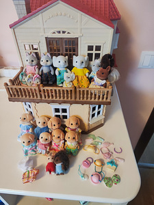 Sylvanian families дом+мебель и аксессуары+ 20 зверушек (9 фото из 10)
