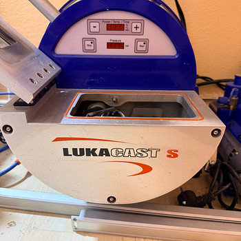 LUKADENT LUKACast S индукционная литейная установка — температурный конт
