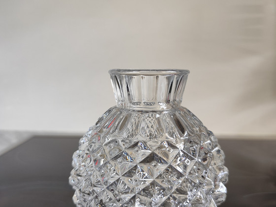 Vaas Ananass/kaktus Sklo Union Tšehhoslovakkia