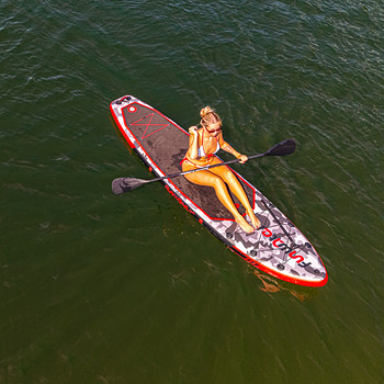 НОВАЯ SUP-ДОСКА, ПОЛНЫЙ КОМПЛЕКТ — СРАЗУ НА ВОДУ! Сиденье+вёсла+насос