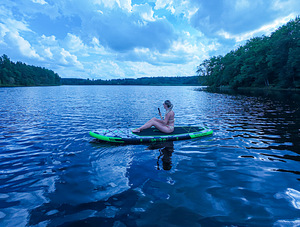 Полный комплект SUP-доски, 330x84x15 (3 фото из 6)