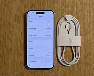 Apple IPhone 16 White 128GB uueväärne! Garantii 05.2028 (7 foto / 9)