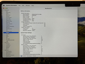 Apple Macbook Air 13 M3 8/256GB MdN nagu uus! (6 foto / 6)