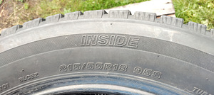 215/55 R18 BRIDGESTONE, HANKOOK (5 foto / 10)