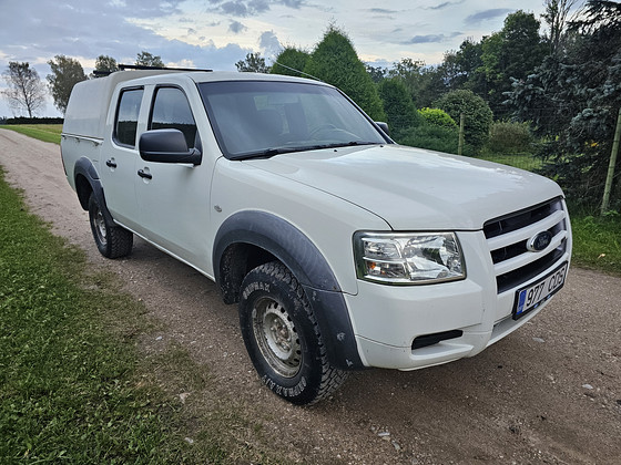 Ford Ranger 2007 2.5 105 кВт, грузоподъёмность 1269 кг, прицеп 3 т