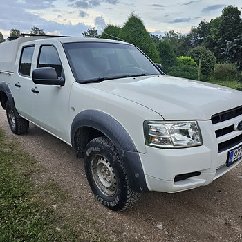Ford Ranger 2007 2.5 105kw, 1269kg kandevõime, haagis 3t